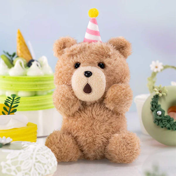 Pop Mart x Ted 2: Teddy Bear Action Series Posable Plush Keychain Blind Box (1pc) - Image 8