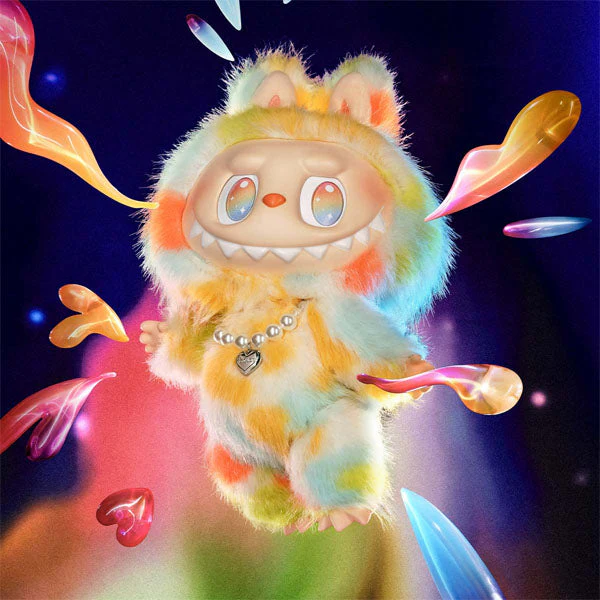 Pop Mart x THE MONSTERS: Giant 14" Labubu Big Into Energy Series "Rock The Universe" Plush Doll (1pc) - Image 3