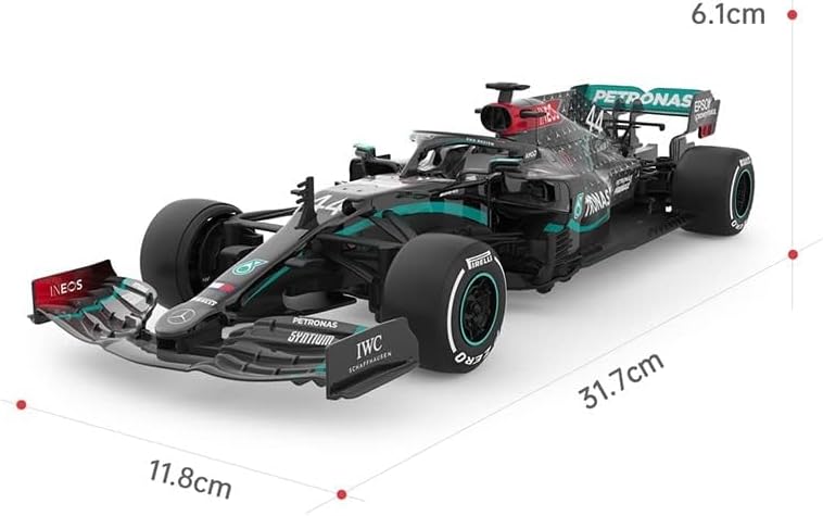Rastar R/C 1:18 Mercedes-AMG F1 W11 EQ Performance – Remote Control Formula 1 Race Car - Image 6