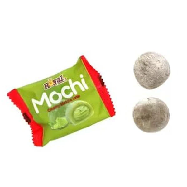 Royal Family Mochi Rice Treats (12pc) Creamy Matcha Latte - Image 3
