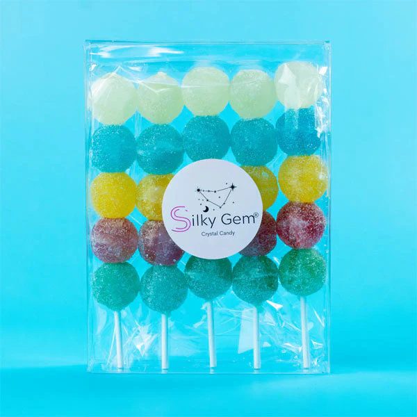 Silky Gem Crystal Candy Sizzle Pop Sour Mix Skewer (283g) - Image 2
