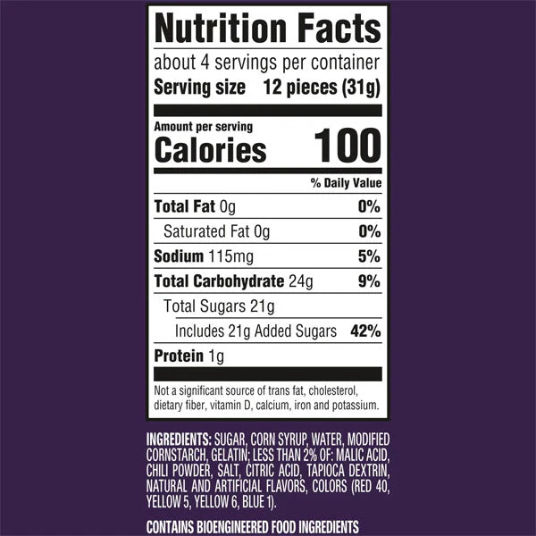 Skittles Fuego Spicy Fruity Gummy Candy (5.8oz) - Image 4
