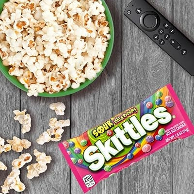 SKITTLES Sour Wild Berry Candy Single Pack - Image 4