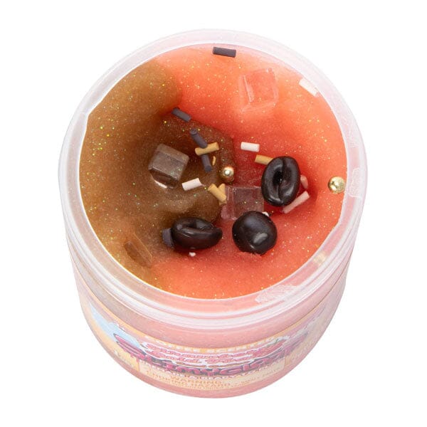 SlimyGloop Strawberry Cold Foam Iced Coffee Pre-Made & Ready To Play Slime (7.4oz) - Image 4