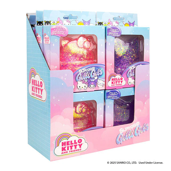 SlimyGloop x Sanrio Gelli Gels Stress Ball Squishy Fidget Toy (1pc) Ships Assorted - Image 3