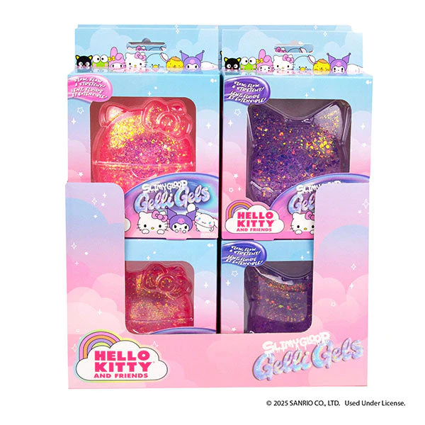 SlimyGloop x Sanrio Gelli Gels Stress Ball Squishy Fidget Toy (1pc) Ships Assorted - Image 4