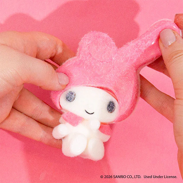 SlimyGloop x Sanrio Tabatastic Coat N' Squish Taba Squishy Fidget Toy - My Melody - Image 3