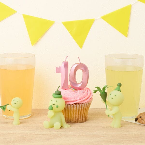 Smiski 10th Birthday Series Collectible Glow in the Dark Figurine Blind Box (1pc) - Image 3