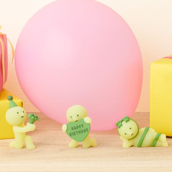 Smiski 10th Birthday Series Collectible Glow in the Dark Figurine Blind Box (1pc) - Image 6