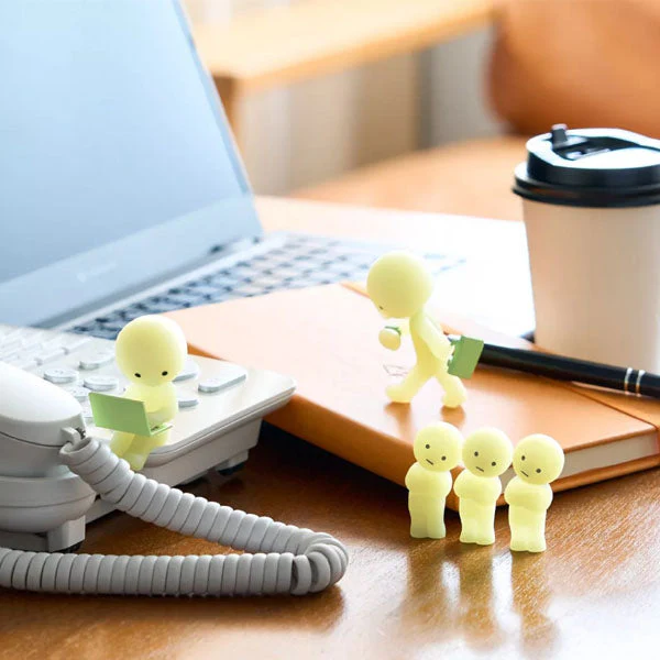 Smiski At Work Series Collectible Glow in the Dark Figurine Blind Box (1pc) - Image 3
