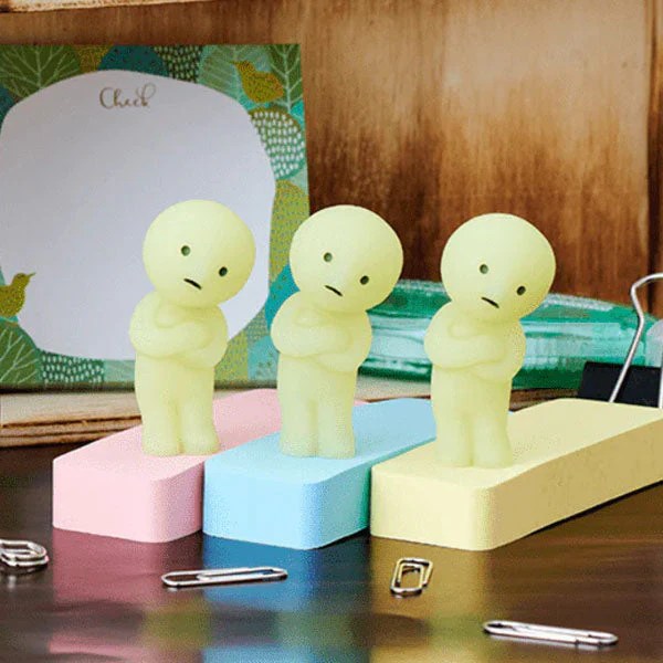 Smiski At Work Series Collectible Glow in the Dark Figurine Blind Box (1pc) - Image 4