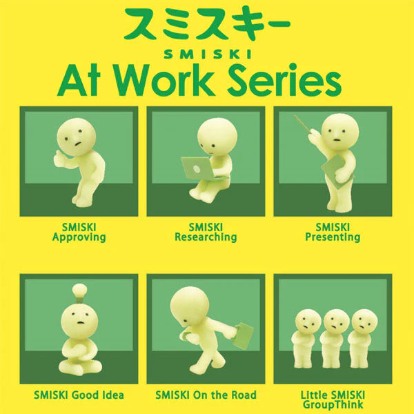 Smiski At Work Series Collectible Glow in the Dark Figurine Blind Box (1pc) - Image 7