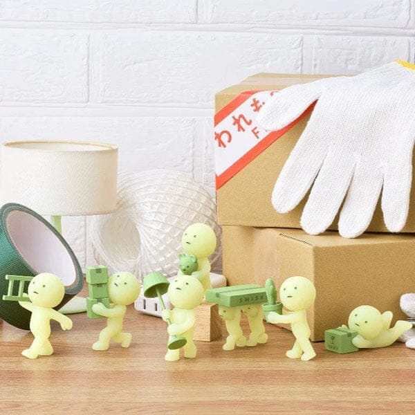 Smiski Moving Series Collectible Glow in the Dark Figurine Blind Box (1pc) - Image 3