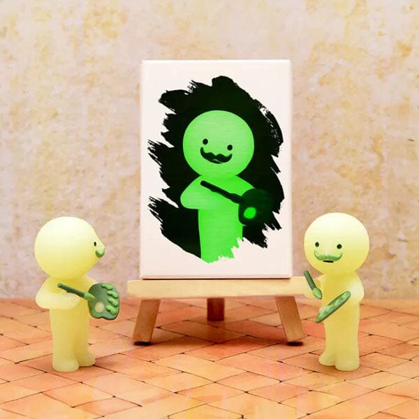 Smiski Museum Series Collectible Glow in the Dark Figurine Blind Box (1pc) - Image 3
