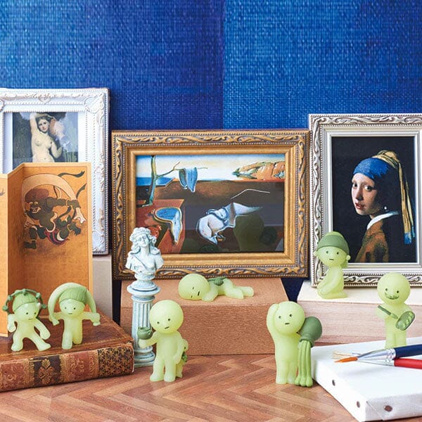 Smiski Museum Series Collectible Glow in the Dark Figurine Blind Box (1pc) - Image 6