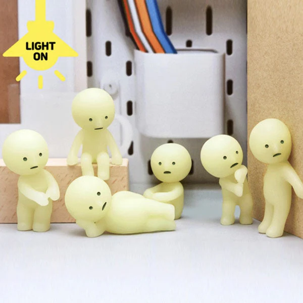 Smiski Series 1 Collectible Glow in the Dark Figurine Blind Box (1pc) - Image 2