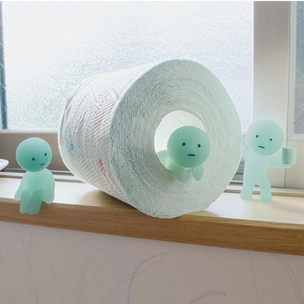 Smiski Toilet Series Collectible Glow in the Dark Figurine Blind Box (1pc) - Image 4