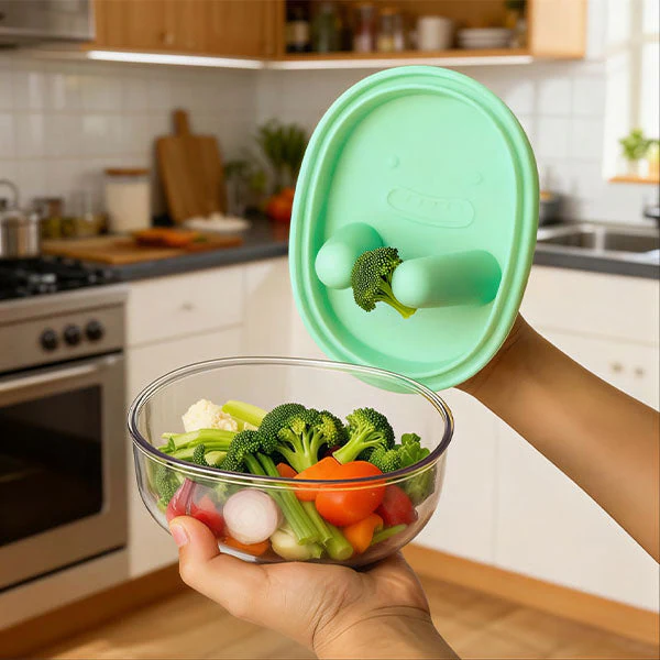 SnaxNub The No-Mess Snack Bowl w/ Silicone Pinchers (250mL Capacity) Color Ships Assorted - Image 7