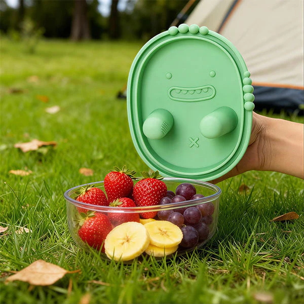SnaxNub The No-Mess Snack Bowl w/ Silicone Pinchers (250mL Capacity) Color Ships Assorted - Image 8