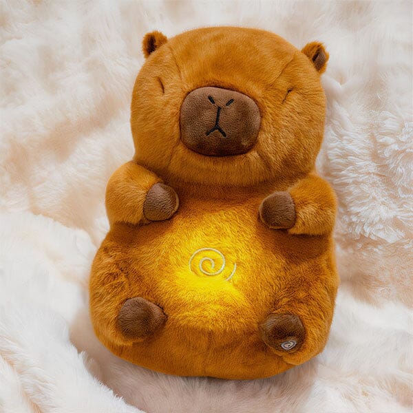 SnugglePulse: CapyBuddy The Capybara 10" Breathing Sensory Plush Toy - Image 3