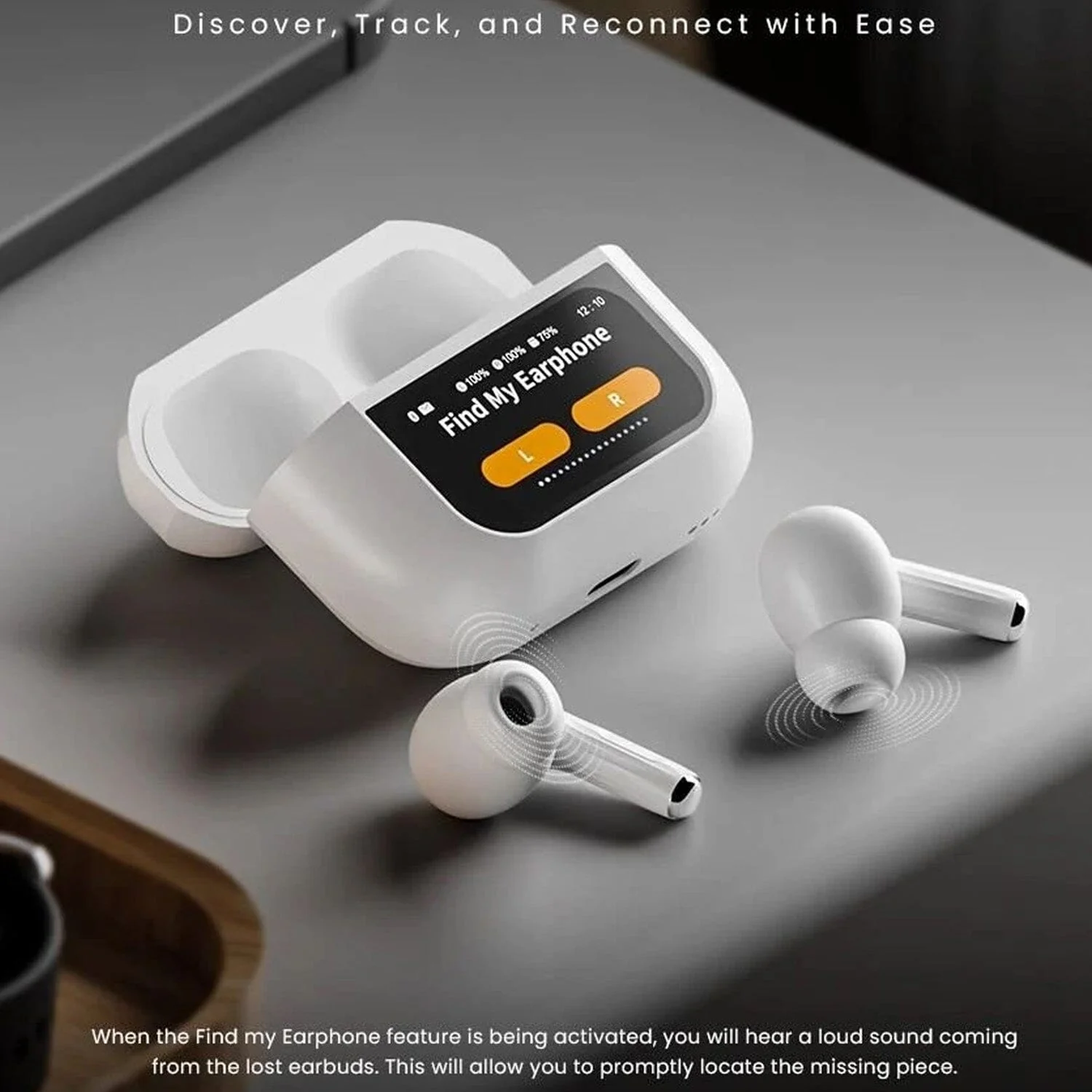 SonicVibes Earbuds w/ Touchscreen Case - Image 7