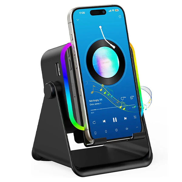 SonicVibes Quick Vibe Wireless Induction Speaker & Phone Stand - Image 6