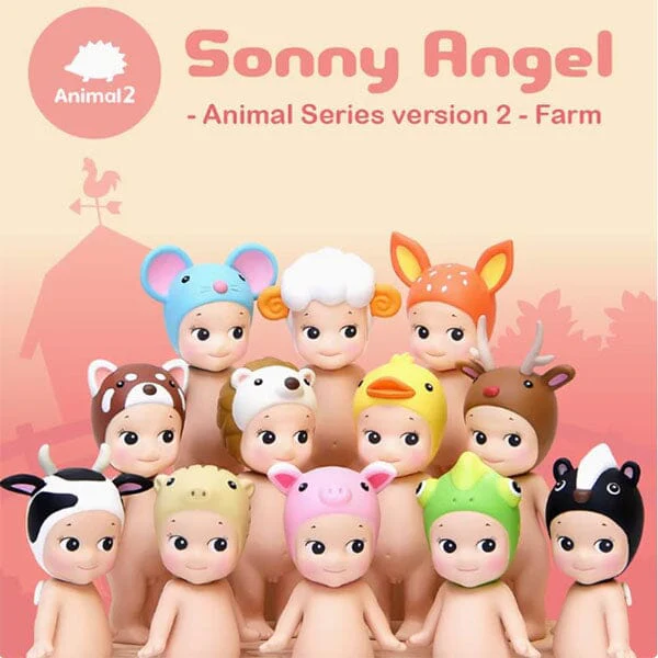 Sonny Angel Collectable Mini Cherub Figurines Animal Series 2 Blind Box (1pc) - Image 2