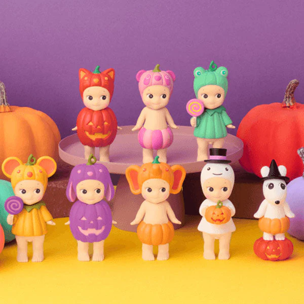 Sonny Angel Collectable Mini Cherub Figurines Pumpkin Patch Series Blind Box (1pc) - Image 2
