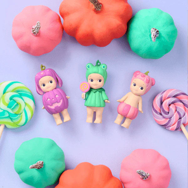 Sonny Angel Collectable Mini Cherub Figurines Pumpkin Patch Series Blind Box (1pc) - Image 3