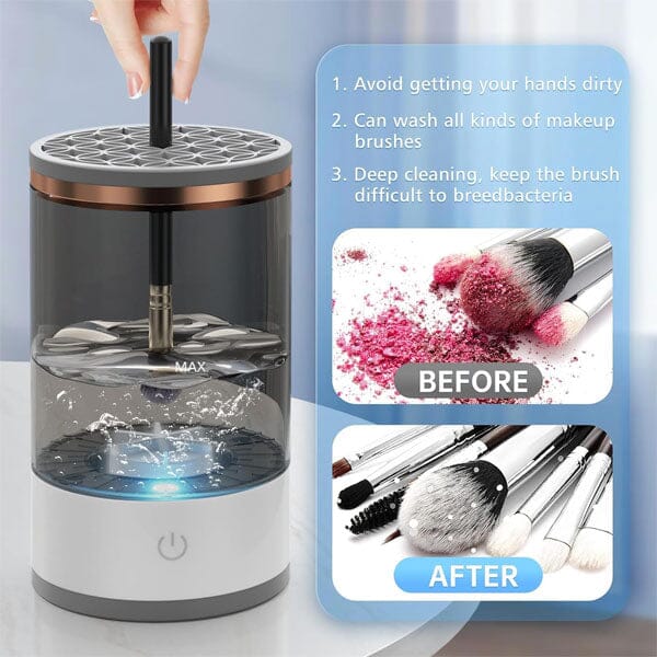 SpinRenew Pro: Spinning Ultrasonic Makeup Brush & Sponge Cleaner Machine - Image 9