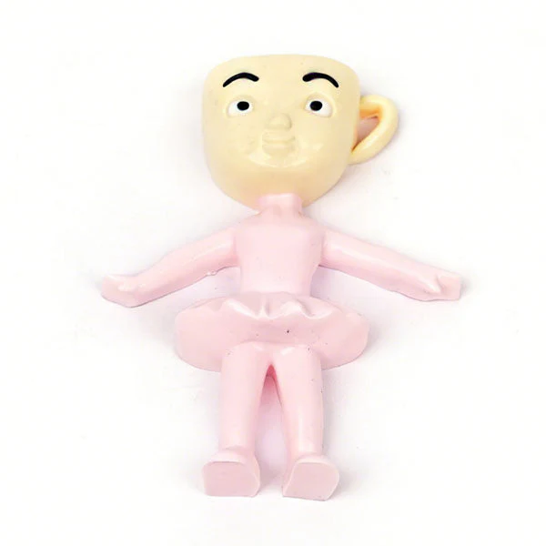 SqueezeSquad Italian Brainrot Taba Deluxe Premium Silicone Squishy® Fidget Toy - Cappuccino Dancer Meme Buddy