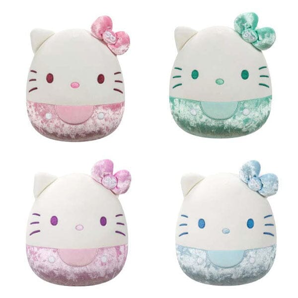 Squishmallows Plush Toy 8" Sanrio 50th Anniversary Squad Pink Velvet Hello Kitty - Image 3