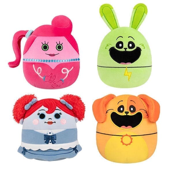 Squishmallows Super Soft Plush Toys 8" Poppy Playtime Squad 2026 (1pc) Character Ships Assorted