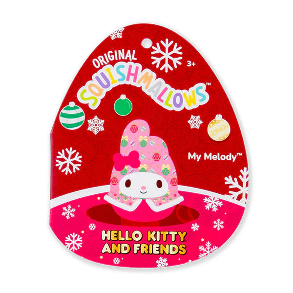 Squishmallows Super Soft Plush Toys 8" Sanrio Holiday Squad (1pc) Ships Assorted - Image 7