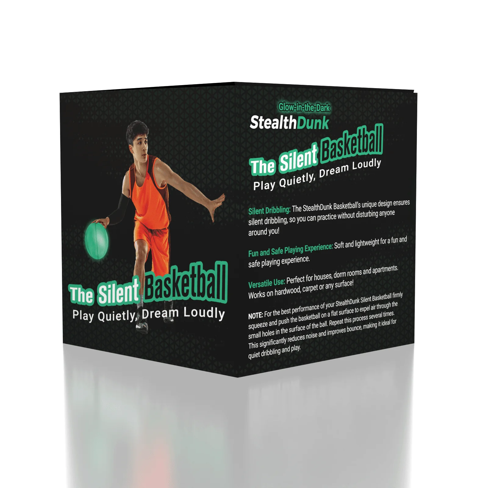 StealthDunk: The Silent Basketball - Glow in the Dark - Image 2