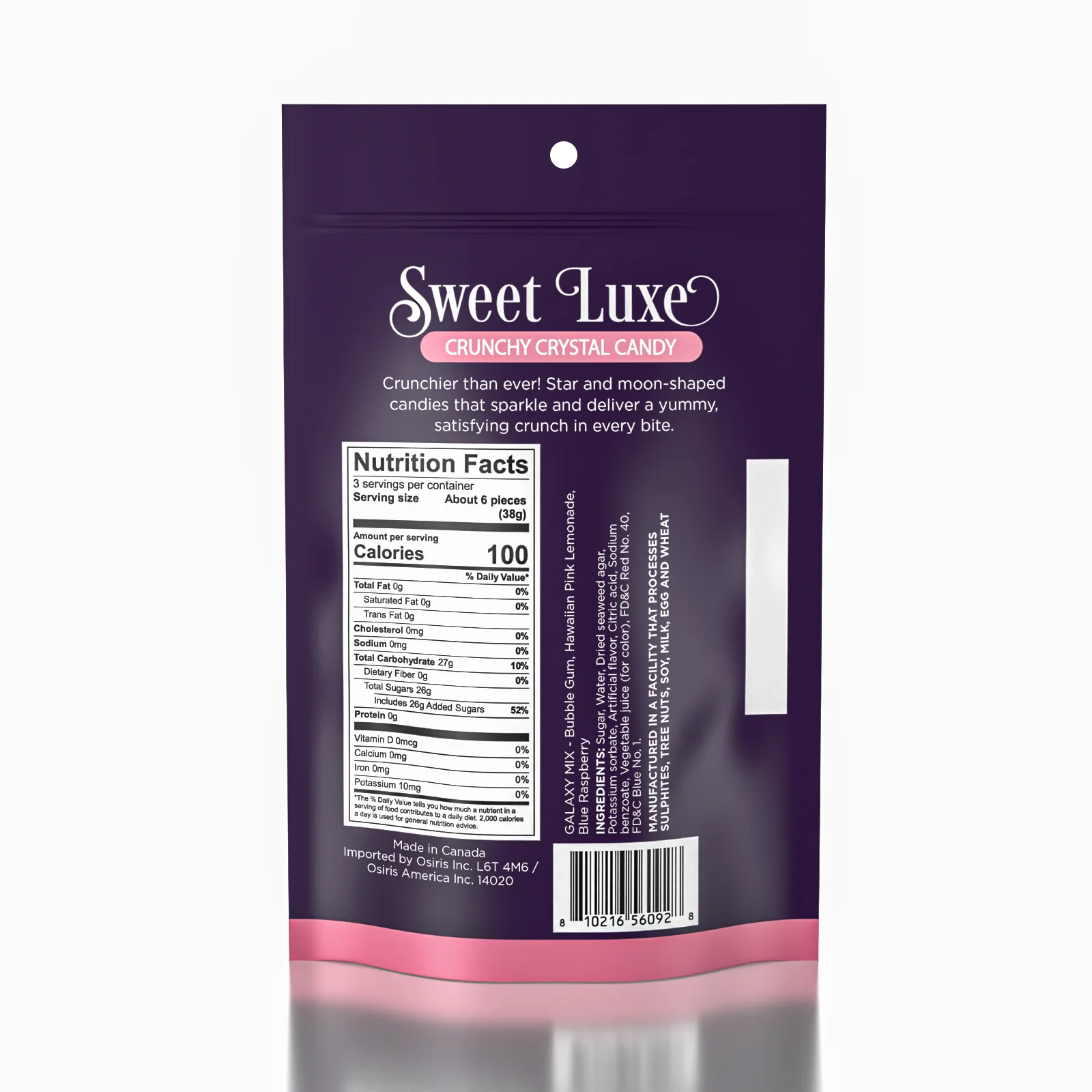 Sweet Luxe™ Extra Crunchy Crystal Candy - Galaxy Flavor Mix - Image 2