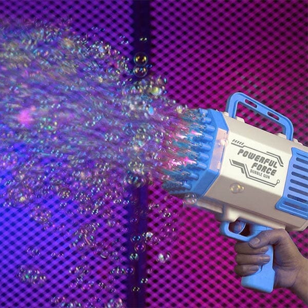 The Bazooka Gubble LED Bubble Gun | Includes 100mL Kid & Pet Safe Bubble Solution - Image 7