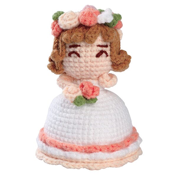 The LOOP Brigade: DIY Crochet Plush Toy Complete Kit For Beginners - Blossom Belle the Bouquet Doll - Image 3