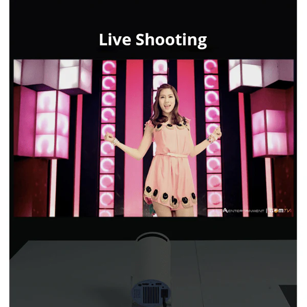 TheaterBeam Projector - Mini Round Projector For Ultimate Experience - Image 14