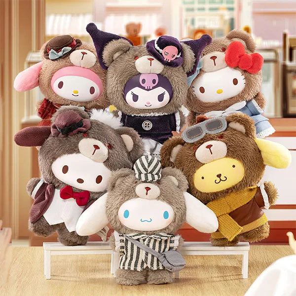 TOP TOY x Sanrio: Afternoon Tea Series Plush Keychain Blind Box (1pc) - Image 2