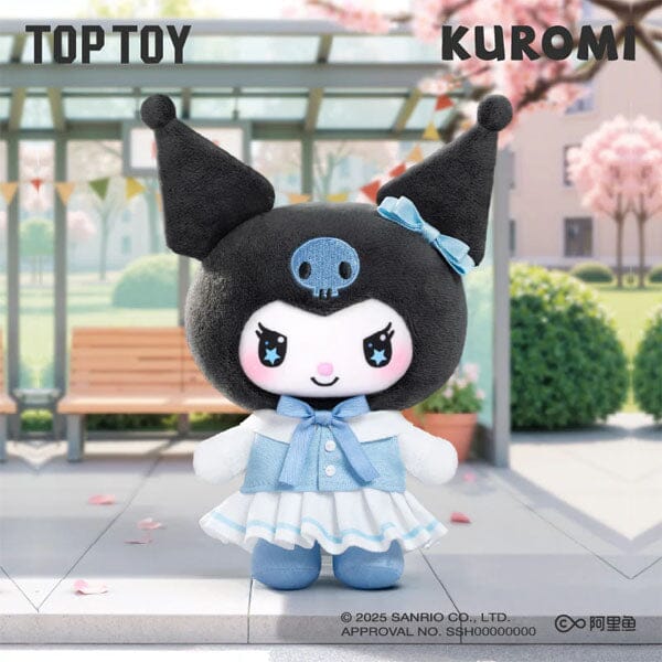 TOP TOY x Sanrio: Kuromi "School Life" Series Plush Keychain Blind Box (1pc) - Image 4