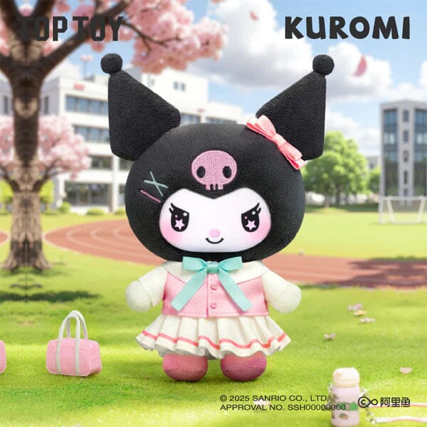 TOP TOY x Sanrio: Kuromi "School Life" Series Plush Keychain Blind Box (1pc) - Image 7