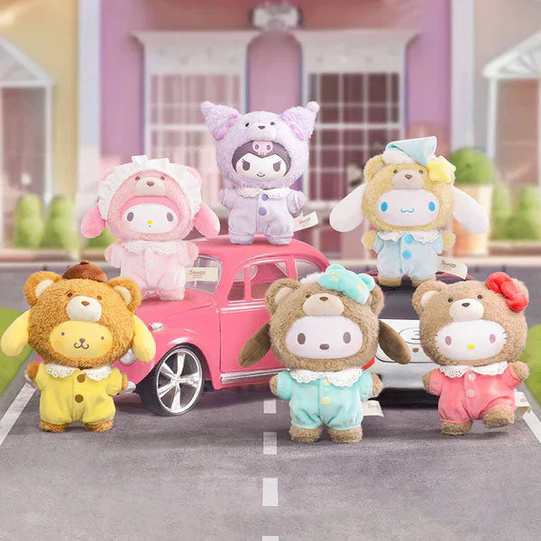 TOP TOY x Sanrio: "Latte Baby" Series Plush Keychain Blind Box (1pc) - Image 2