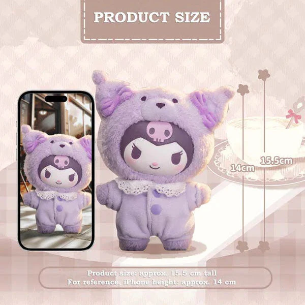 TOP TOY x Sanrio: "Latte Baby" Series Plush Keychain Blind Box (1pc) - Image 8