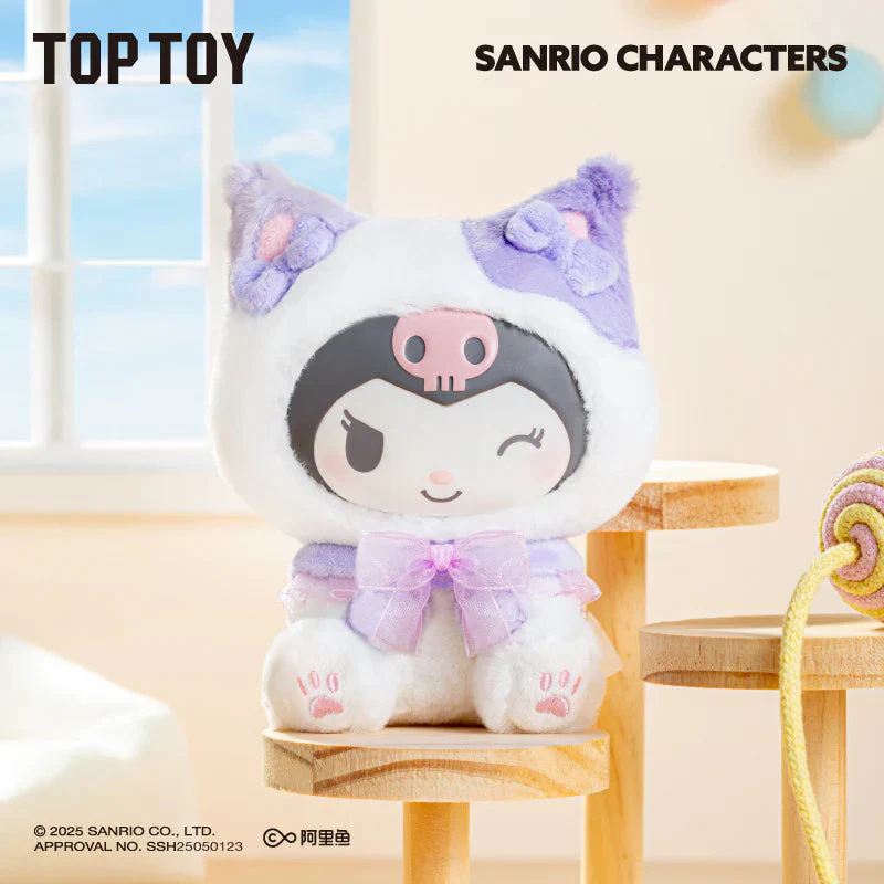TOP TOY x Sanrio: Play with Kittens Series Plush Keychain Blind Box (1pc) - Image 3