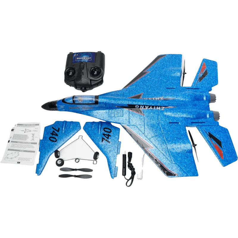 TopWinger: 2.4G Remote Control Fighter Jet with Extra Battery - Image 4