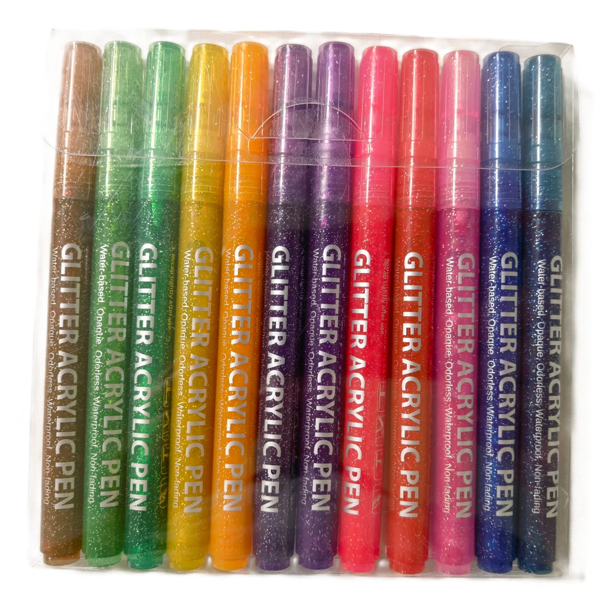 TouchHero - Glitter Pen Markers - 12pk - Image 2