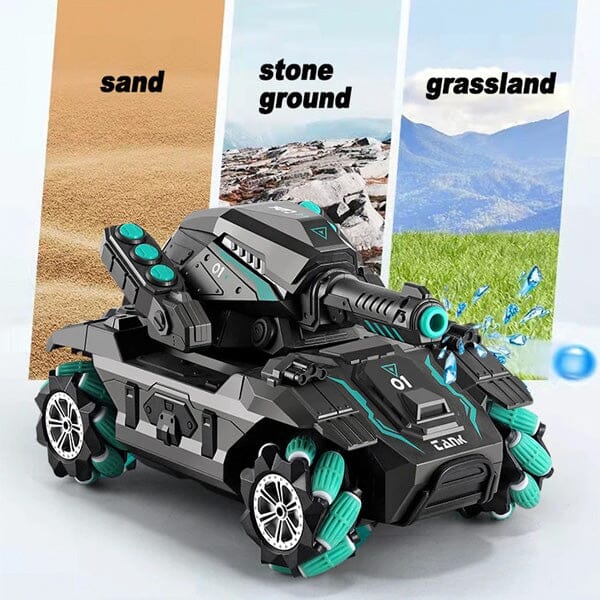 Tough Trax Blast Tank: RC Tank w/ Gel Blaster - Image 7