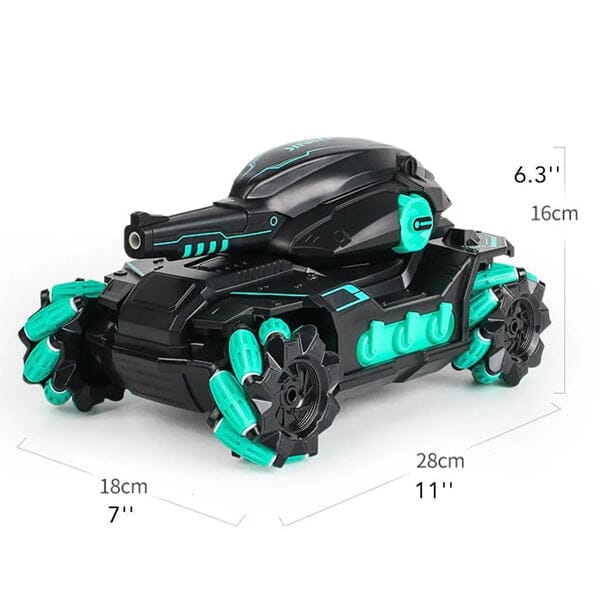 Tough Trax Blast Tank: RC Tank w/ Gel Blaster - Image 9