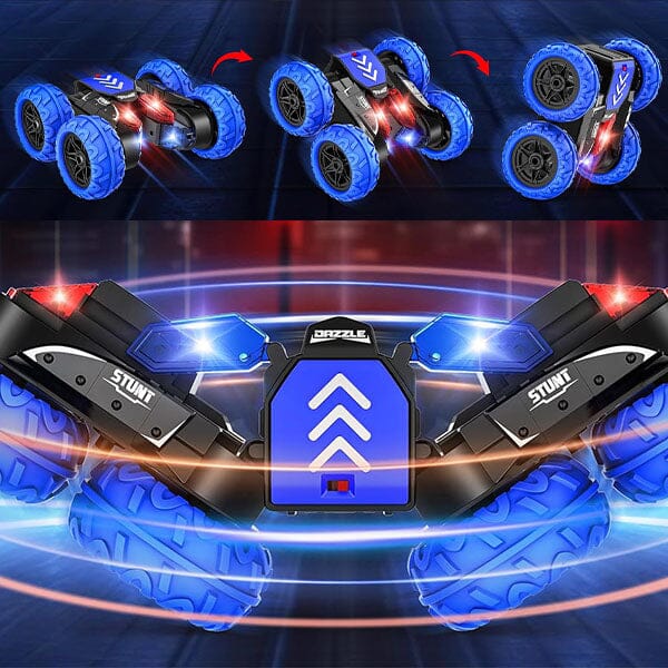 Tough Trax SPINXTREME Remote Control Spinning Stunt Car - Image 9